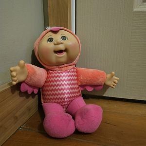 Cabbage Patch Kids Cuties Exotic Friends doll, Rosalie Flamingo